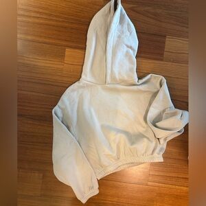 Zara Light Beige Crewneck Sweatshirt